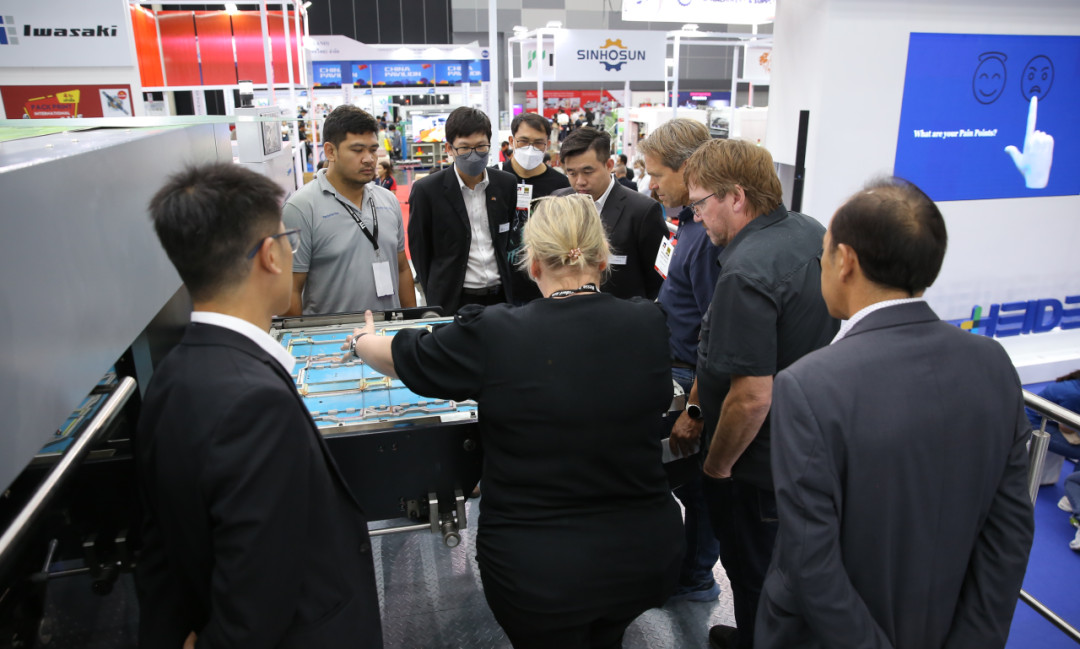 MK Promatrix106CSB 在泰国2023 Pack Print International (PPI)大放异彩！